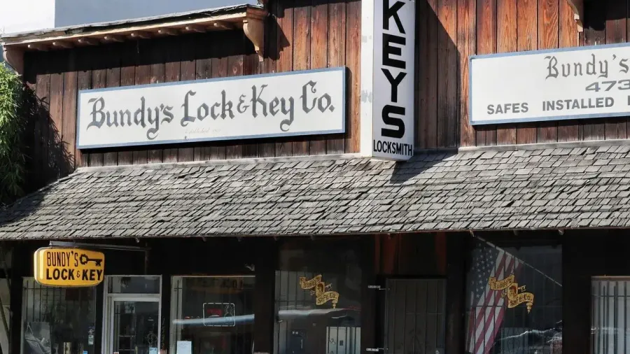 Bundy's Lock & Key has called South Sawtelle home since 1947 — and the building itself predates 1905. Both the beloved business and its pre-Victorian structure are headed to the landfill.