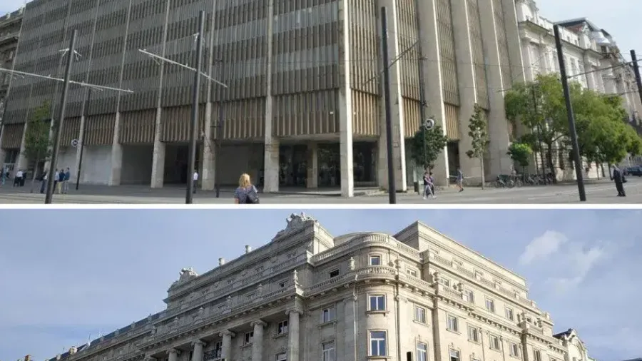 When the people of Budapest have a piece of Soviet-era architecture, like Kossuth Square 4-6 (Béla Pintér, 1972), which they deem…_inappropriate_, especially in a landscape as great as Kossuth Square